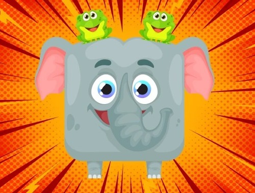 Spel Maak de olifant  online