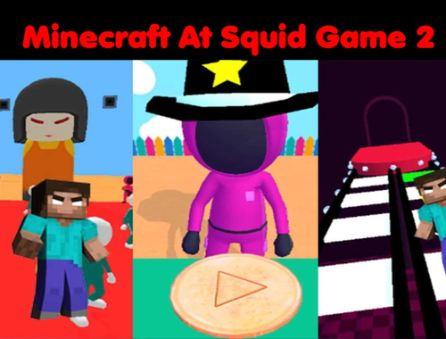 Spel Minecraft bij Squid Game 2  online