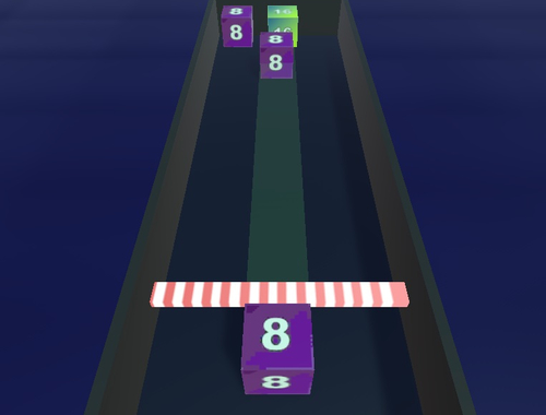 Spel Merge Craft 2048 3D -puzzel  online