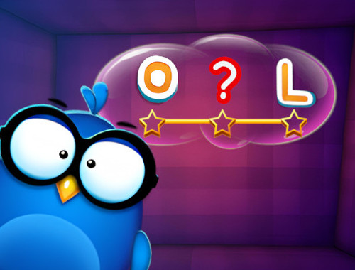 Spel Woorden met uil  online