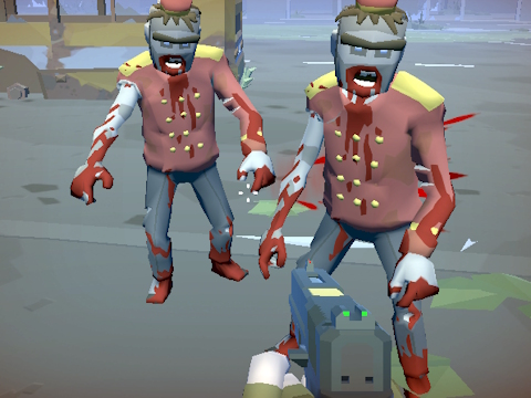 Spel Zombie City Polygon Survival online