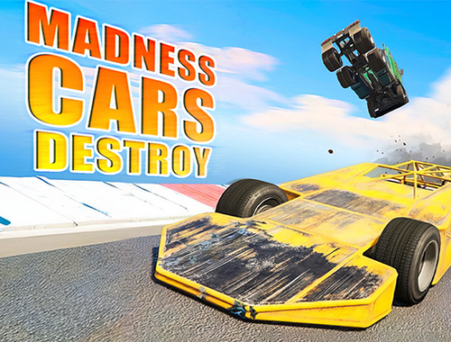 Spel Madness -auto's vernietigen  online