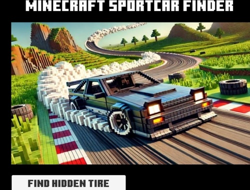 Spel Minecraft Sportcar Finder online