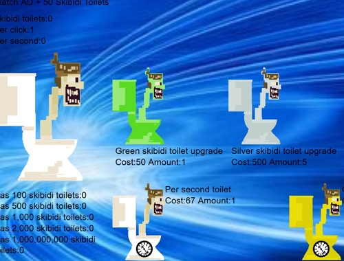Spel Nog een Skibidi -toiletklik  online