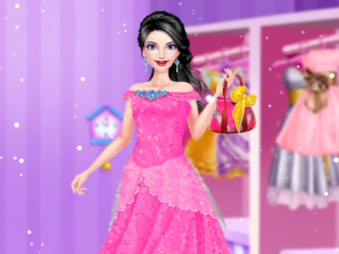 Spel Stijlvolle prinses dressup en make -up  online