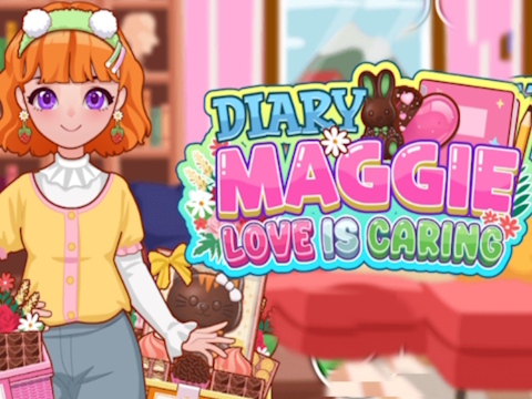 Spel Diary Maggie: Love is zorgzaam  online