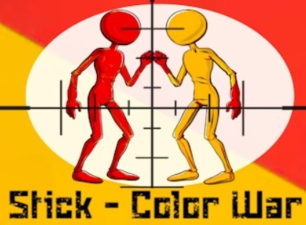 Spel Stick Color War online