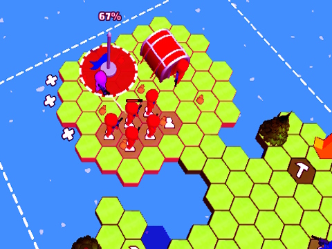Spel Tile Hex World: Red Vs Blue online