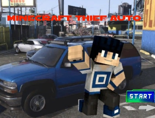 Spel Minecraft Thief Auto online