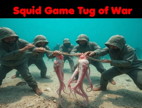 Spel Squid Game Tug of War online