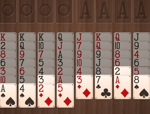 Spel FreeCell Solitaire gratis  online