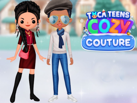 Spel Toca tieners gezellige couture  online