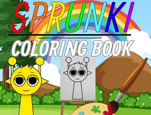 Spel Sprunki kleurboek  online