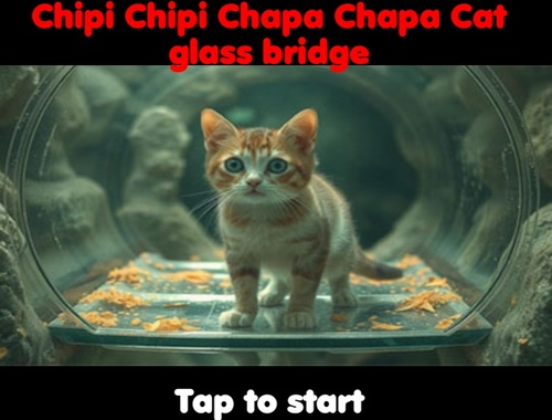 Spel Chipi Chipi Chapa Chapa Cat Glass Bridge  online