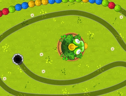 Spel Frogtastic Marble Adventure  online