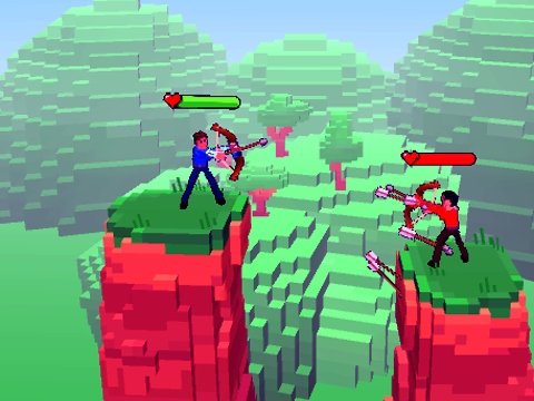 Spel Twee boogschutters: Bow Duel  online