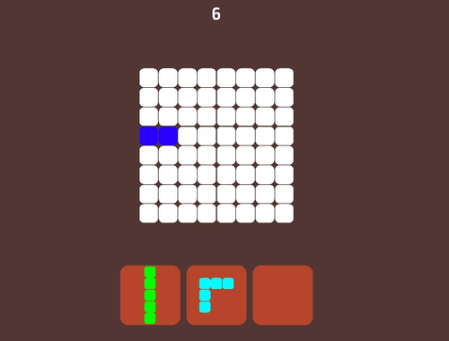 Spel Blokkeert de puzzel: vul en vrij  online