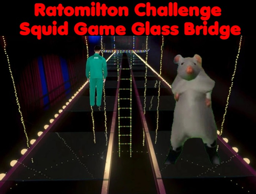 Spel Rato Milton Challenge Squid Game Glass Bridge  online