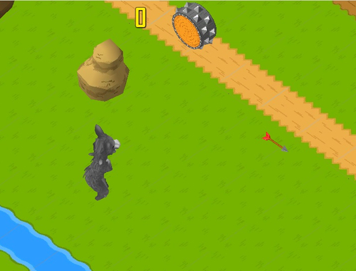 Spel Ratomilton kruist de weg  online