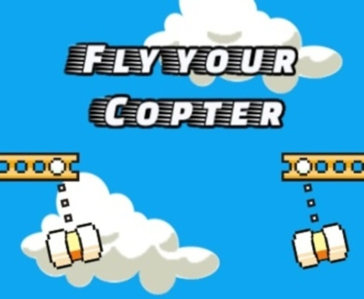Spel Vlieg je copter  online