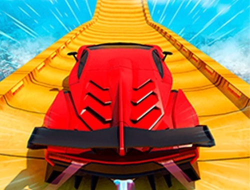 Spel Mega Ramp Car  online
