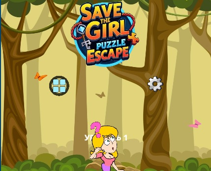 Spel Save the Girl Puzzle Escape  online