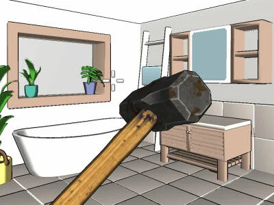 Spel Sla de kamer in stukken  online