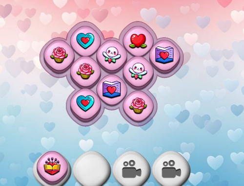 Spel Love Tile Trio  online