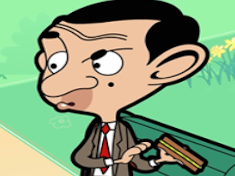 Spel Mr Bean Sliding Puzzle  online