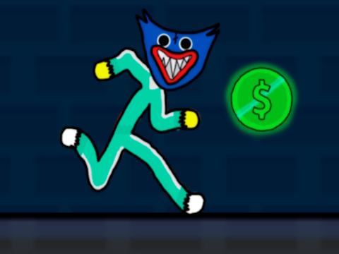 Spel Stickman Huggy 456 Squid  online