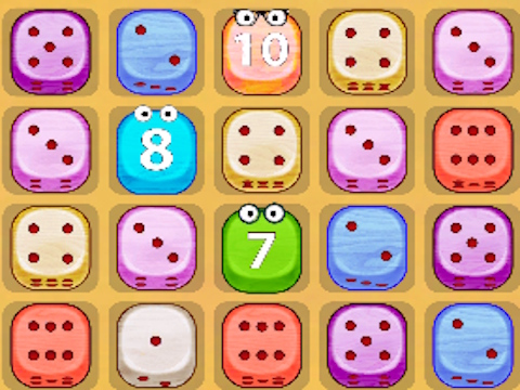 Spel Dobbelstenen puzzels!  online