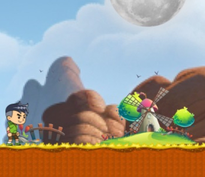 Spel De ontsnapping van een kind  online