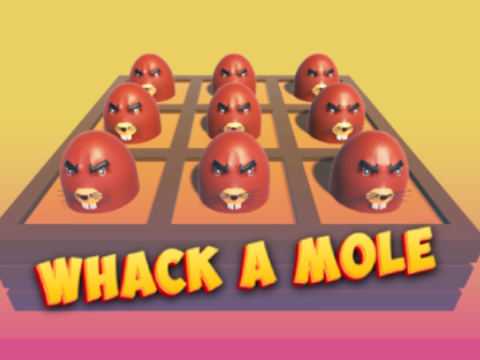 Spel Een mol slaan  online