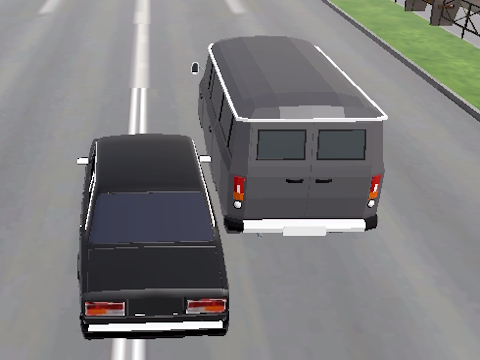 Spel Russische drift: inhalen in de stad  online