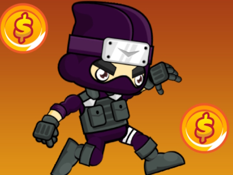 Spel Ninja Escape 2D  online