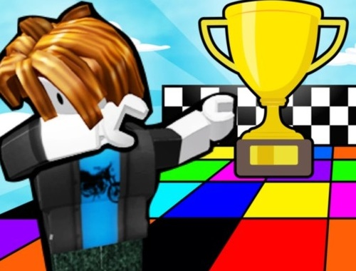 Spel Kleurrace Obby  online
