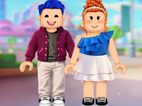 Spel Roblox paar dressup  online