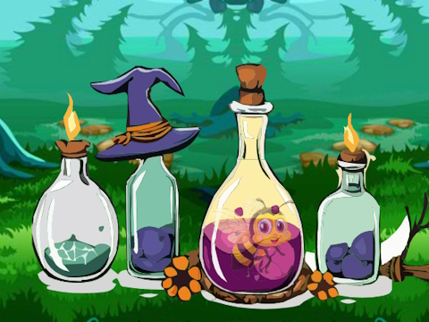 Spel Fles vast honeybee Escape  online