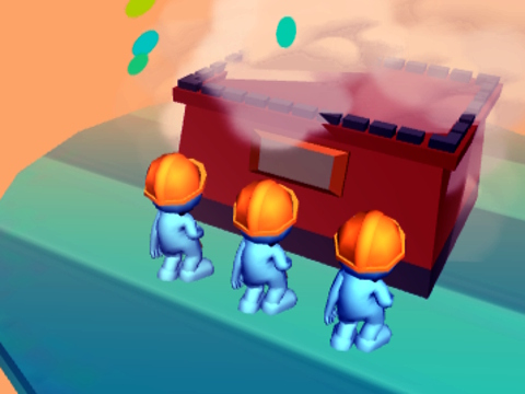 Spel Brick Rush 3D  online