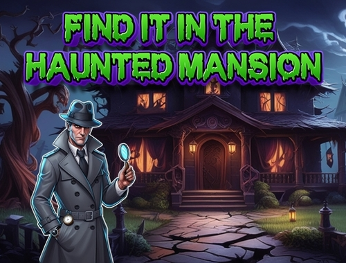 Spel Vind het in het spookhuis  online