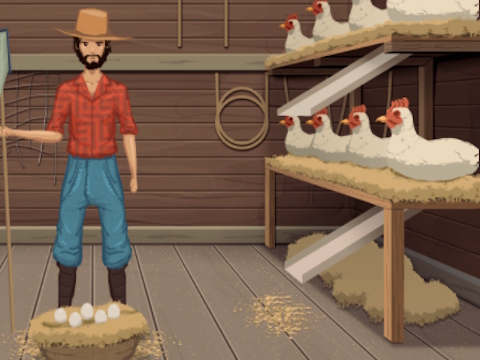 Spel Eiervanger  online