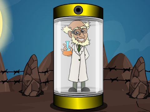 Spel Rescue the Elder Research Officer  online