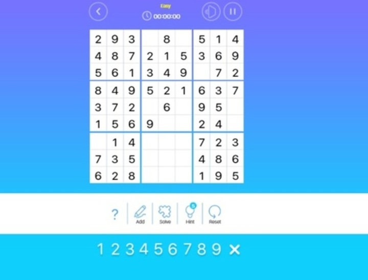 Spel Meester Sudoku  online