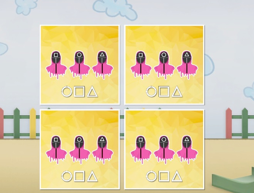 Spel Squid Game Memory Card Match  online