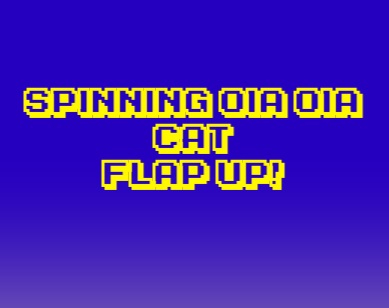 Spel Spinnende oia oia kat flapt op  online