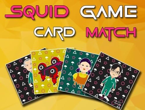 Spel Squid Game Memory Card Match  online