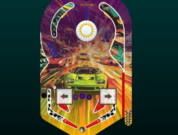 Spel Racing flipperkast  online