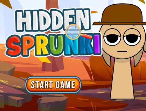 Spel Vind de Sprunki  online