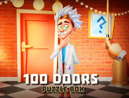 Spel 100 deuren puzzelbox  online