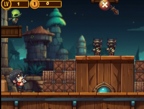 Spel Zombie knockdown  online